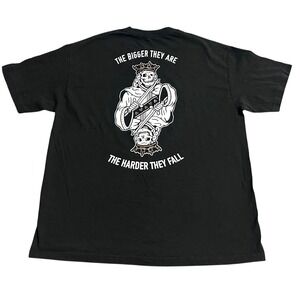 Lurking Class Sketchy Tank T-Shirt Men's Bigger They Are Graphic XL Black Grunge